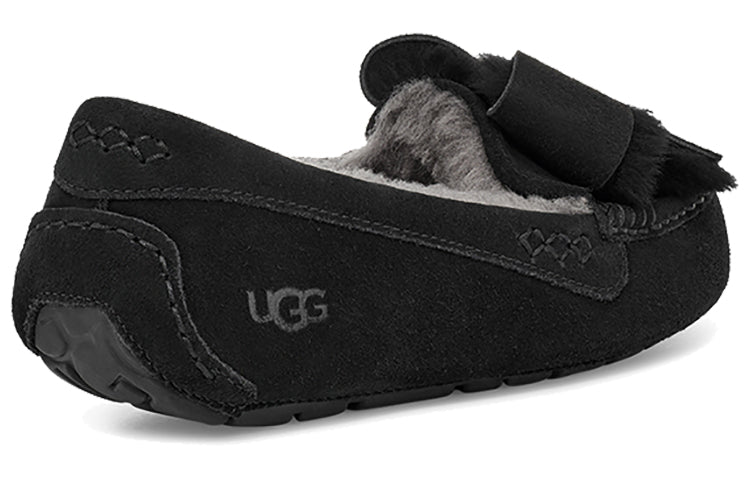 (WMNS) UGG Ansley Bow Black 1113470-BLK
