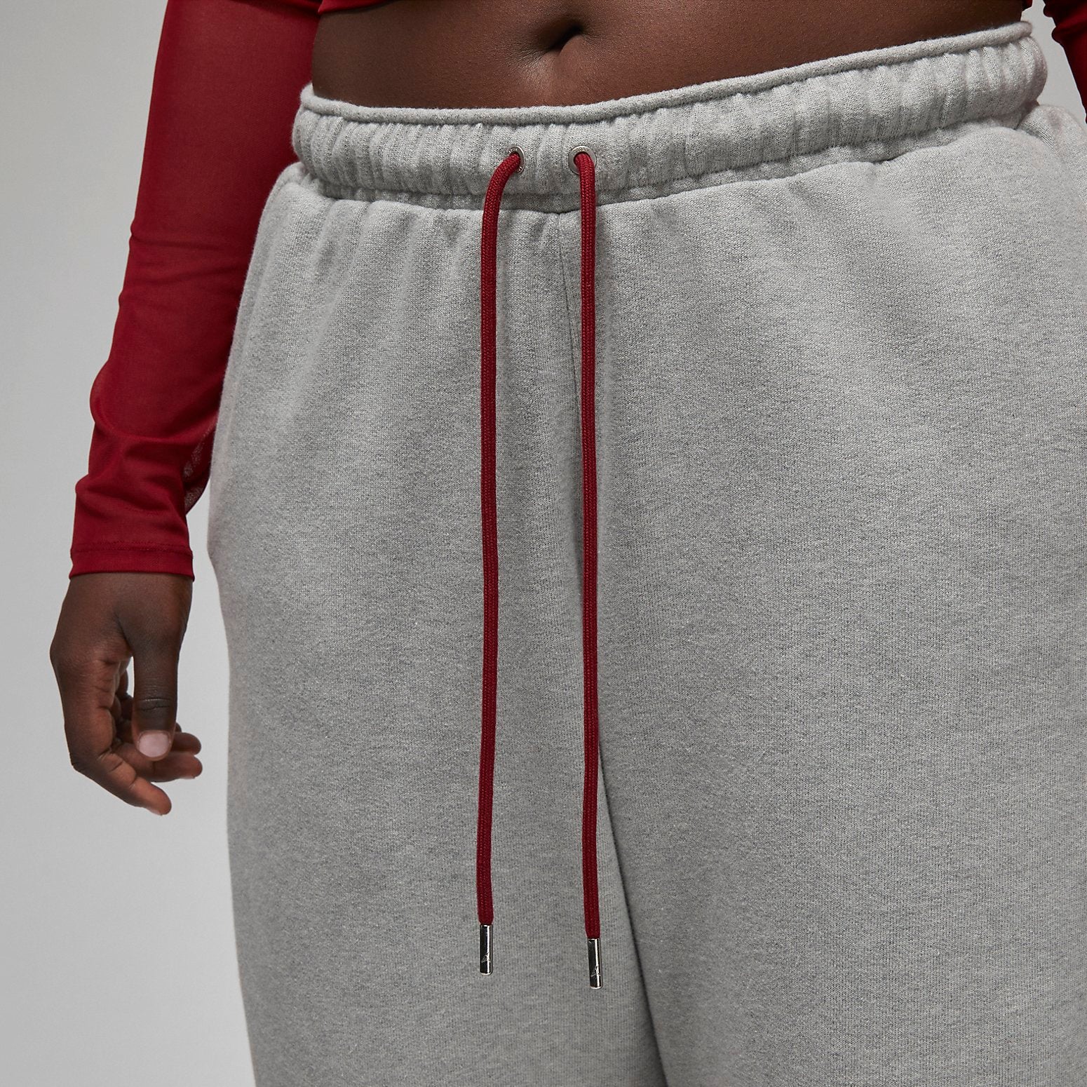 (WMNS) Air Jordan x Teyana Taylor Sweatpants 'Grey' FB2625-063