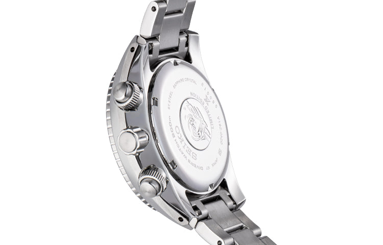 SEIKO PRESAGE Series 140 Anniversary Limited Edition Japan Steel Strip Waterproof Solar Energy Watch SSC807J1
