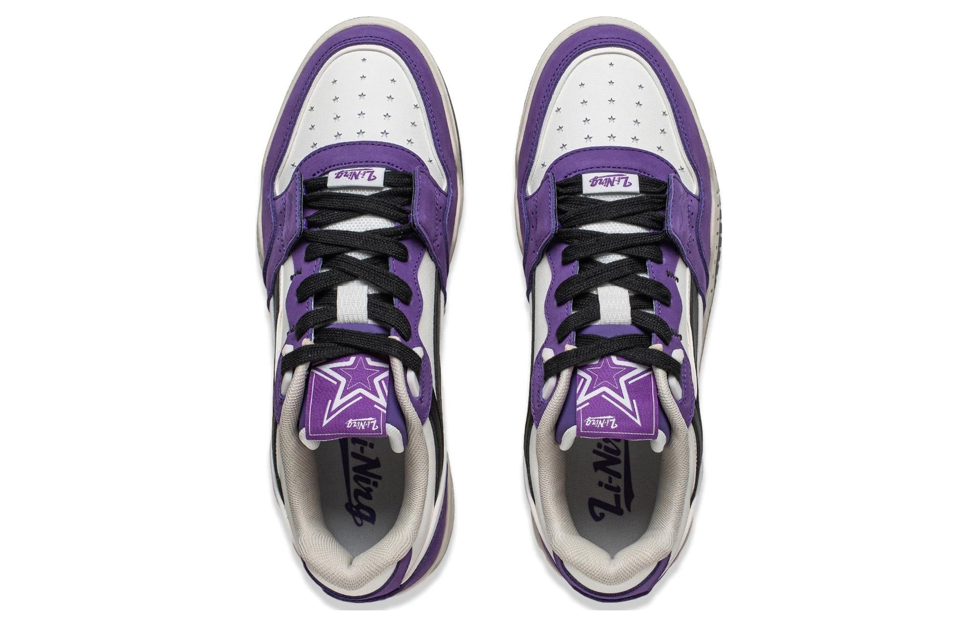 Li-Ning Moon White 'White Purple' AGCS427-13