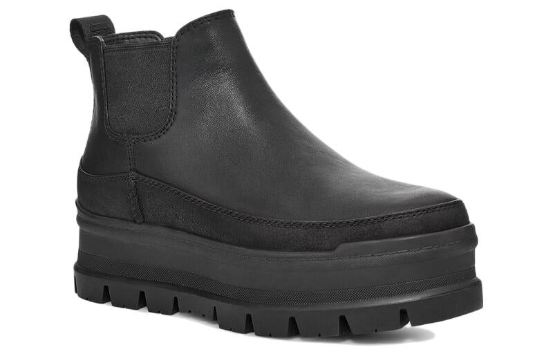 (WMNS) UGG Merina Platform Shoe 'Black' 1130490-BLK