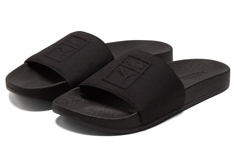 PUMA Leadcat FTR Comfort Emboss Slide 'Black' 382076-01