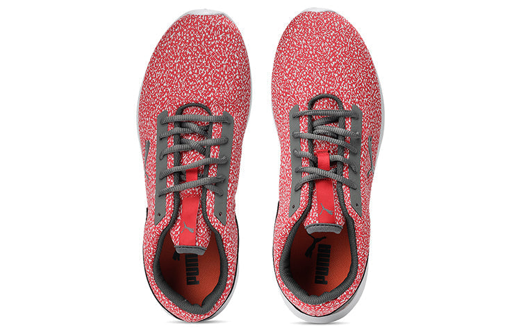 PUMA Pacer El Idp Low Running Shoes Grey/Red/White 371517-02