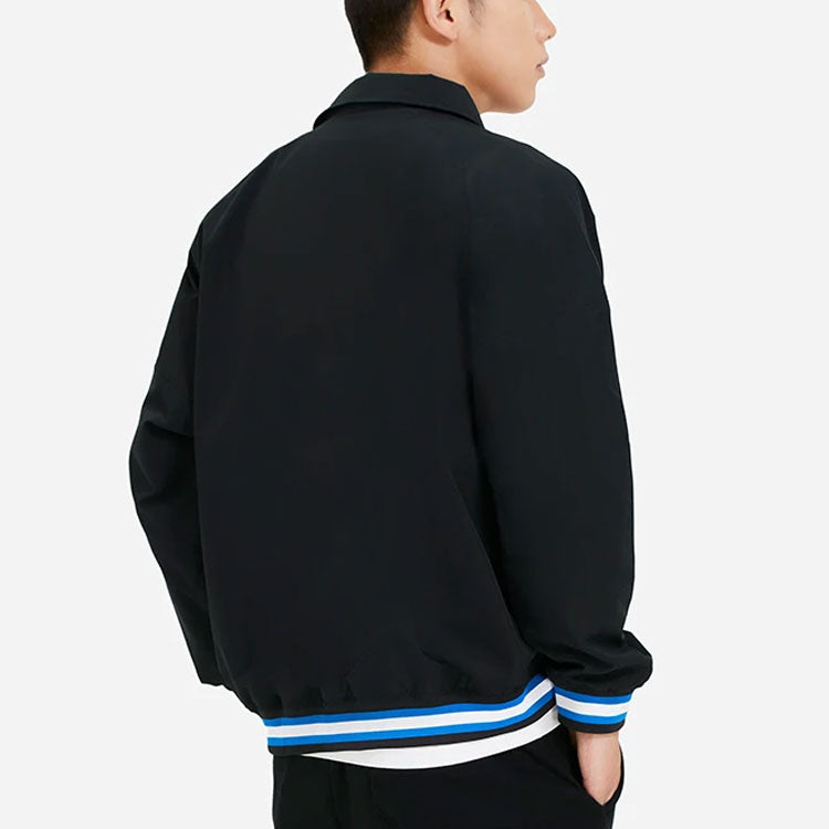 Li-Ning BadFive Graphic Jacket 'Black Blue' AFDSC51-2