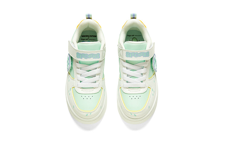 (GS) Skechers x Bob Sponge 'White Green Blue' 317012L-WMNT
