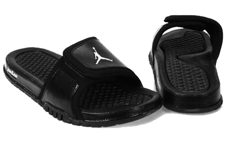 Air Jordan Hydro 2 Slide 'Black Metallic Silver' 312527-001