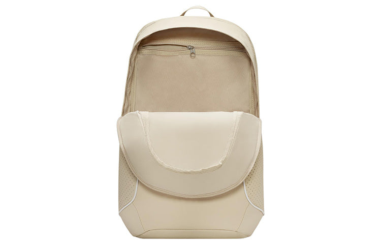 Nike Sportswear Essentials Series Large Capacity Durable Laptop Bag Creamy White Backpack Creamwhite DJ9789-206