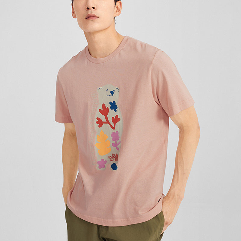 THE NORTH FACE Graphic T-Shirt 'Pink' NF0A4UDM-UBF