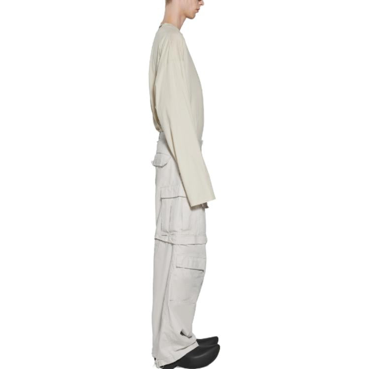 Balenciaga Large Cargo Pants 'Light Grey' 746493TKP271400