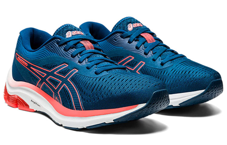 (WMNS) ASICS Gel-Pulse 12 Sports Shoes Blue/Orange 1012A724-401