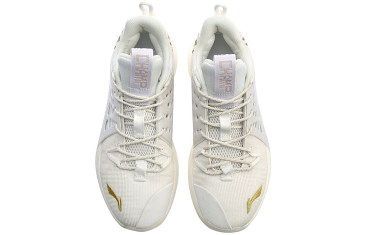 Li-Ning Sonic 7 Low x CBA 'White Gold' ABAP033-8