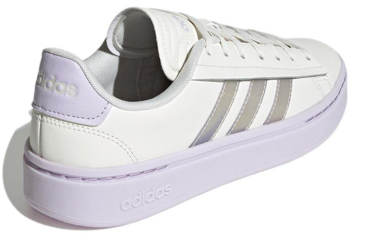 (WMNS) adidas neo Grand Court Alpha 'White Purple' GZ3785