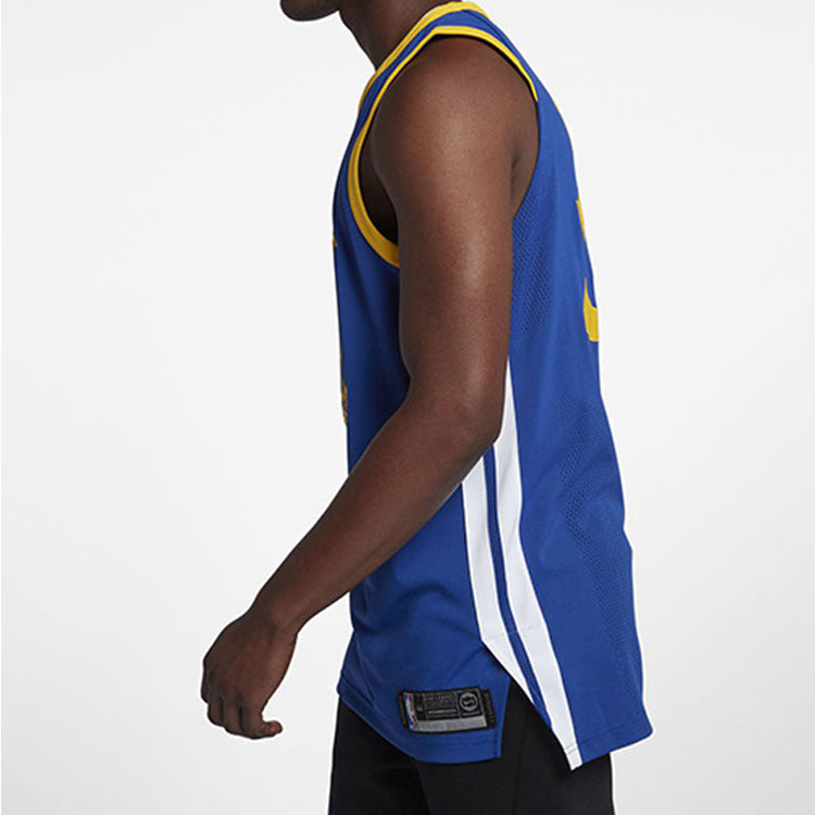 Nike Stephen Curry Icon Edition Authentic AU golden state warriors Jersey 'Blue' 863022-495