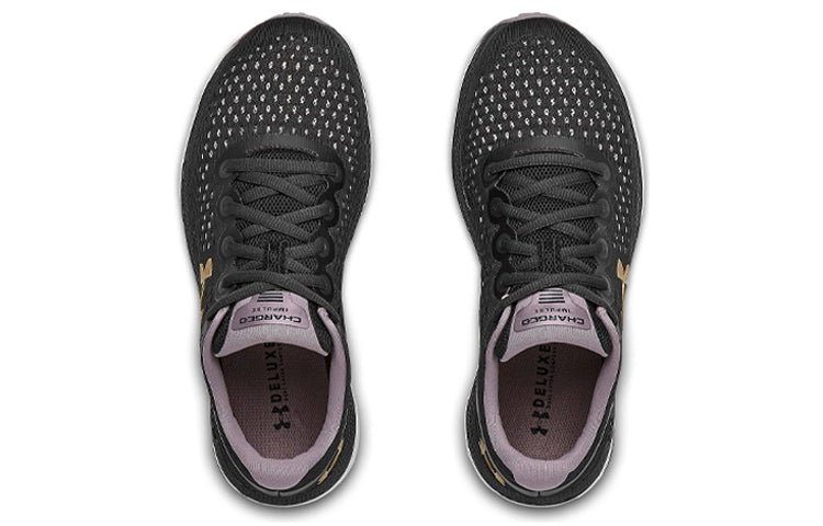 (WMNS) Under Armour Charged Impulse Black/Purple 3021967-501