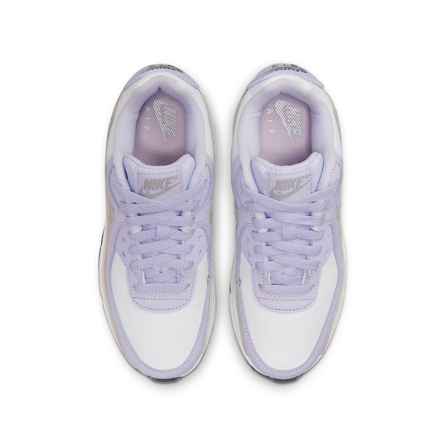 (GS) Nike Air Max 90 Leather 'Violet Frost' CD6864-123