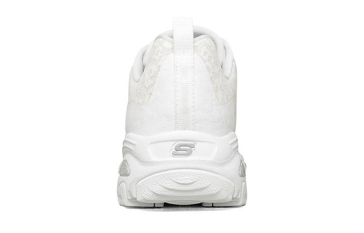 (WMNS) Skechers D'Lites 1.0 Fashion Low Chunky Shoes White 896002-WHT