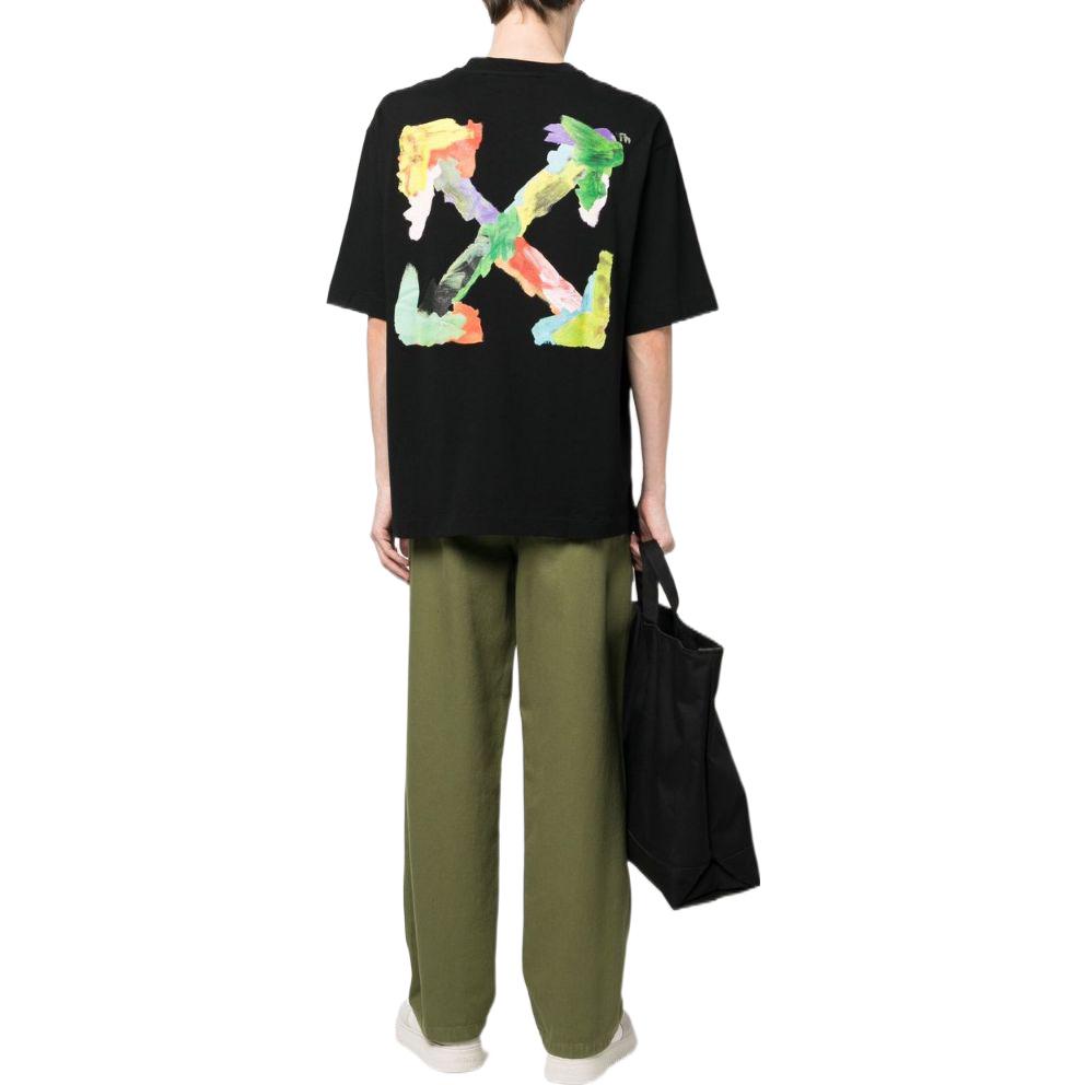 Off-White SS23 Brush Arrow Tee OMAA027S23JER0041084