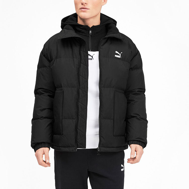 PUMA Classics Down Jacket 'Black White' 595281-01
