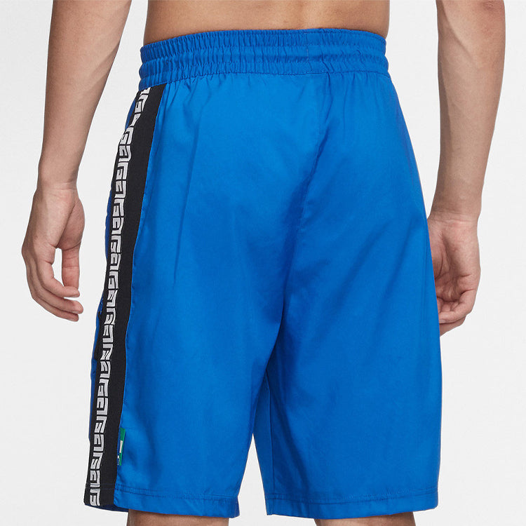 Nike Giannis Alphabet Basketball Sports Training Shorts 'Blue' CD9559-480