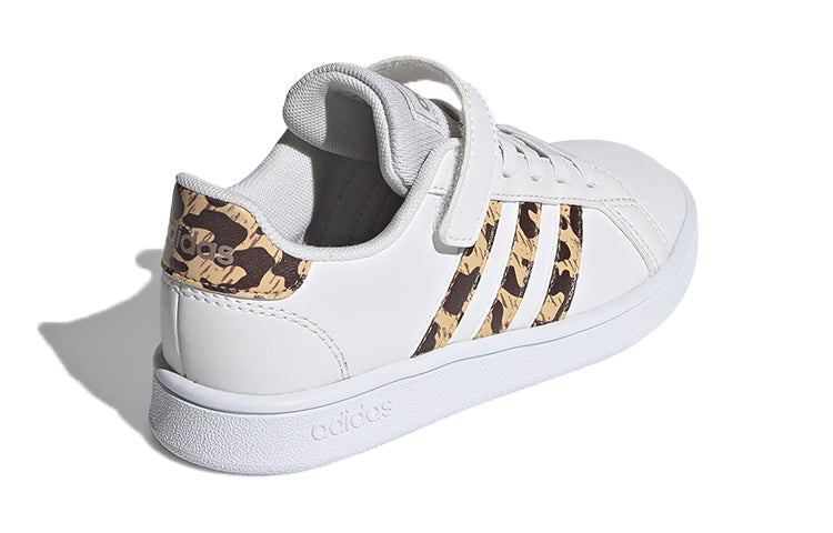 (PS) adidas neo Grand Court 'White Leopard' FZ3516