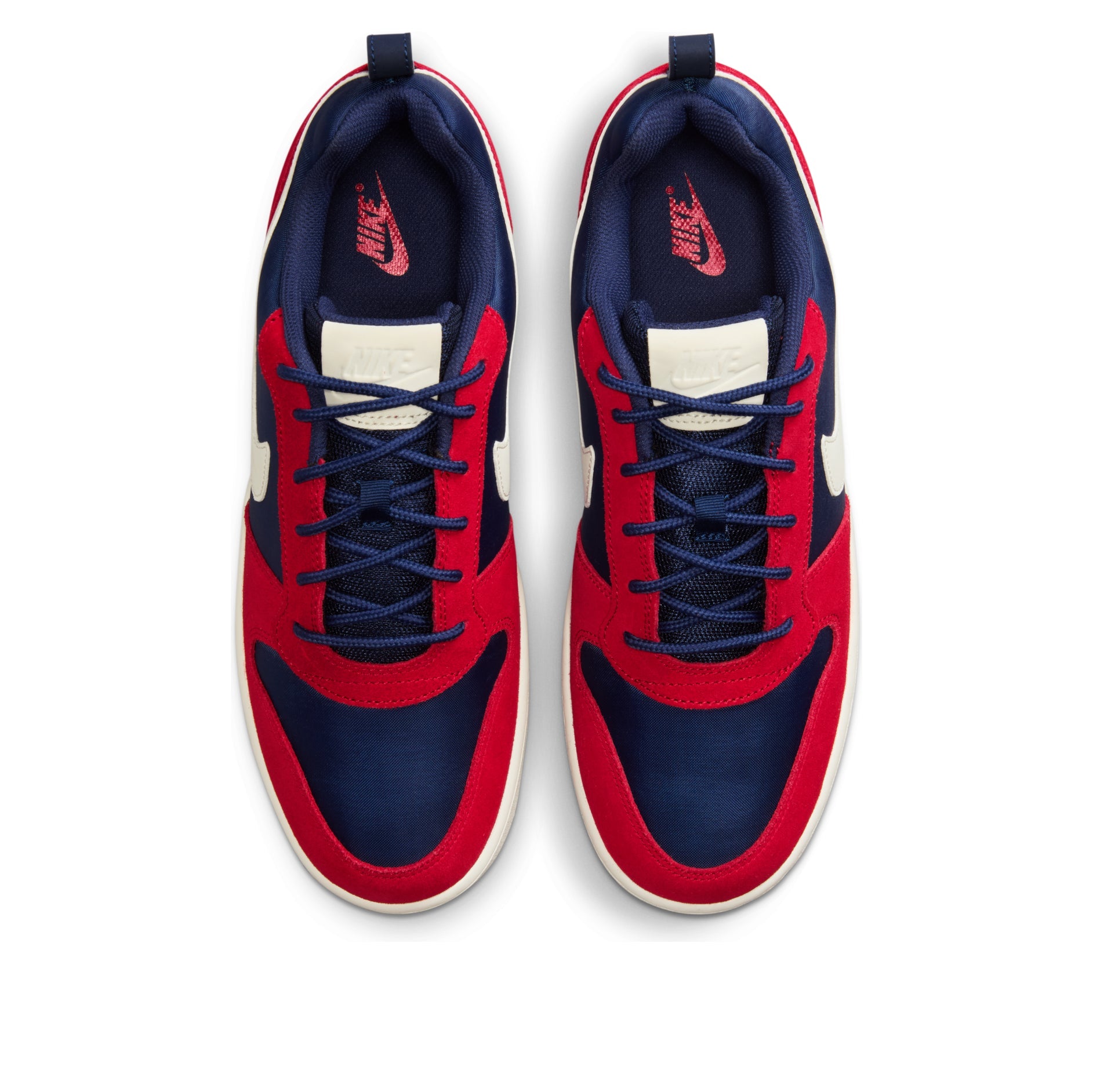 Nike Court Borough Low Premium 'Midnight Navy Sail University Red' 844881-401