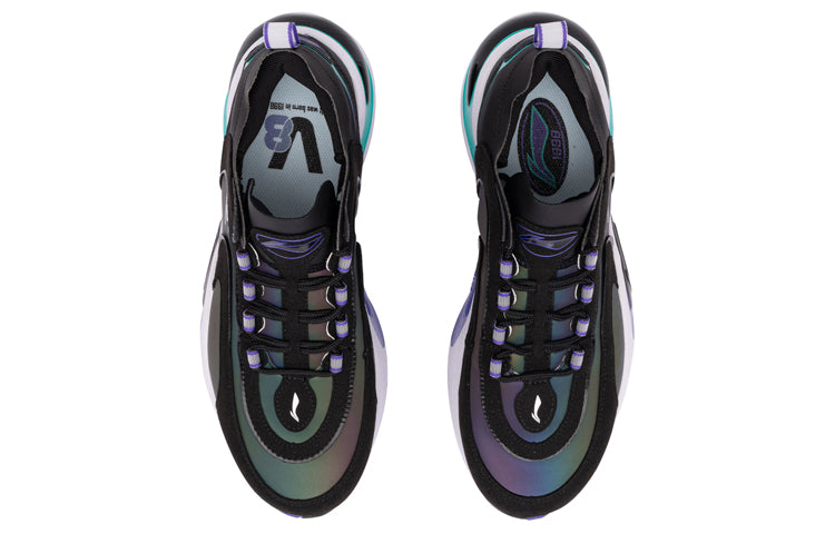 Li-Ning V8 'Black Green' ARHQ063-3