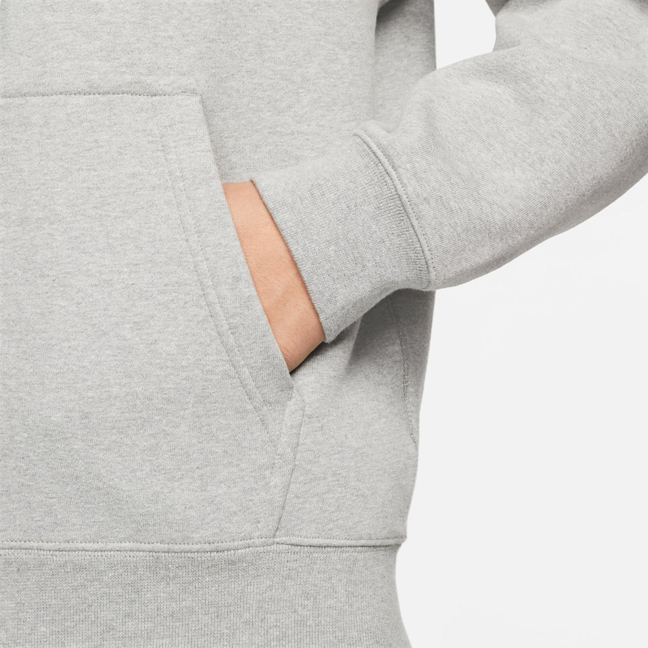 Nike embroidered logo hooded jacket 'Grey' DR0404-063