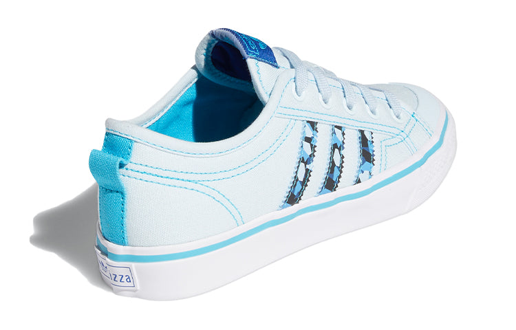 (GS) adidas Nizza J 'Blue White' FW0653