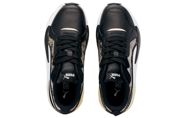 (WMNS) PUMA X-Ray Reptile Black/Gold 373588-01