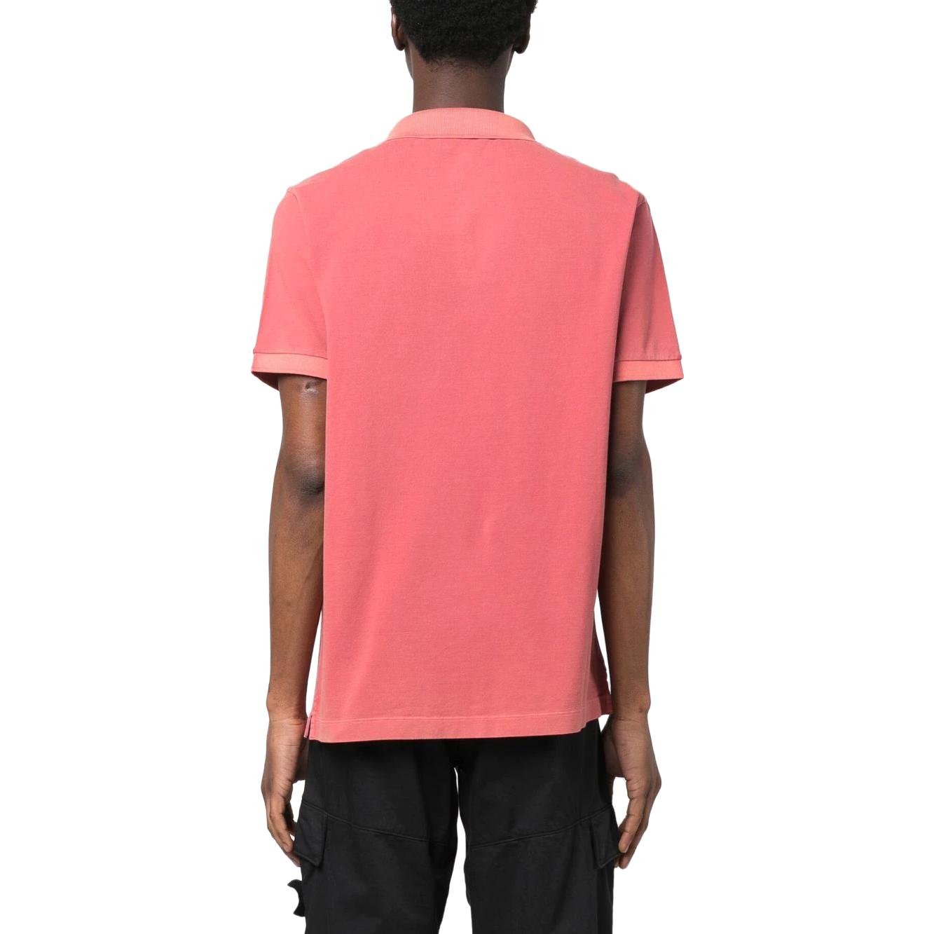 STONE ISLAND Logo-Patch Polo Shirt 'Pink' 10152SC67-V0087