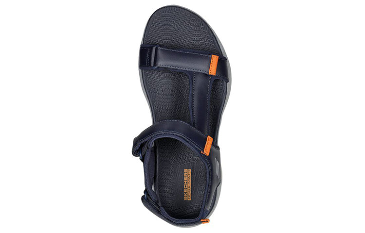 Skechers Go Walk 6 Sandal 'Navy Orange' 229126-NVOR