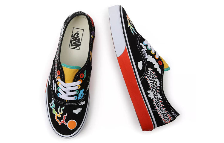 Vans Otw Gallery Authentic 'Black Orange' VN0A5KRDATB