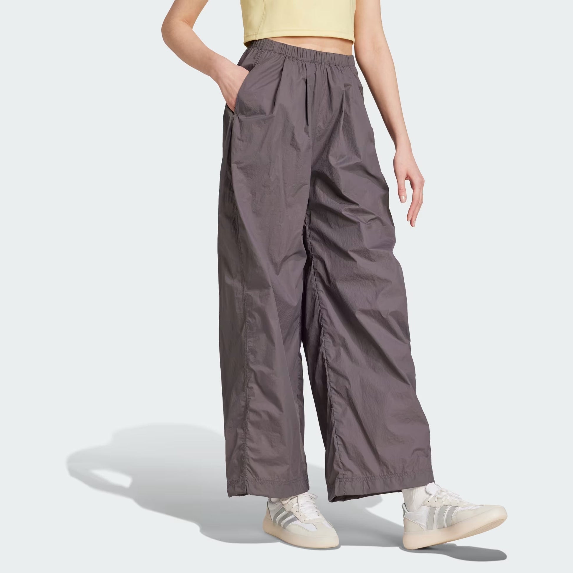 (WMNS) adidas City Escape Summer Parachute Joggers Asia Sizing 'Grey Strata' JF3405