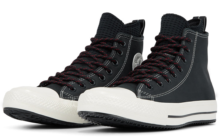 Converse Chuck Taylor All Star High Nubuck Boot 'Black' 166607C