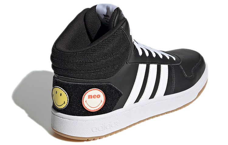 adidas Hoops 2.0 Mid 'Black White' GY7616