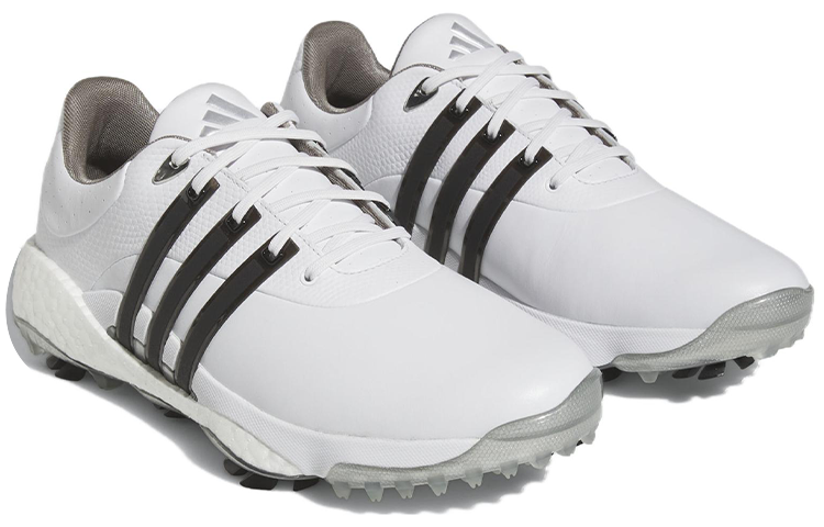 adidas Tour360 22 BOOST Golf Shoes 'Cloud White Black Silver Metallic' GY9808