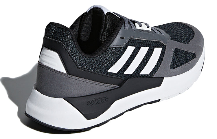 adidas neo Run80s 'Black Grey White' BB7435