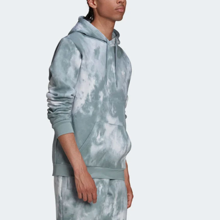 Men's adidas Hooded Long Sleeves Pullover Dark Blue HE9436