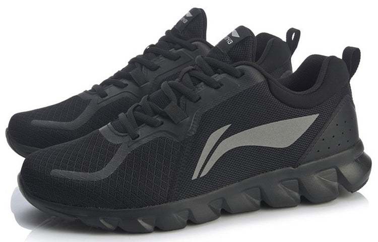 Li-Ning Move With Your Heart Running Shoes 'Black Grey' ARHQ237-3