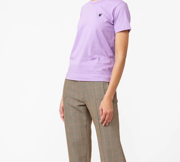 (WMNS) COMME des GARCONS PLAY Mini Logo Tee 'Purple' AZ-T213-051-4