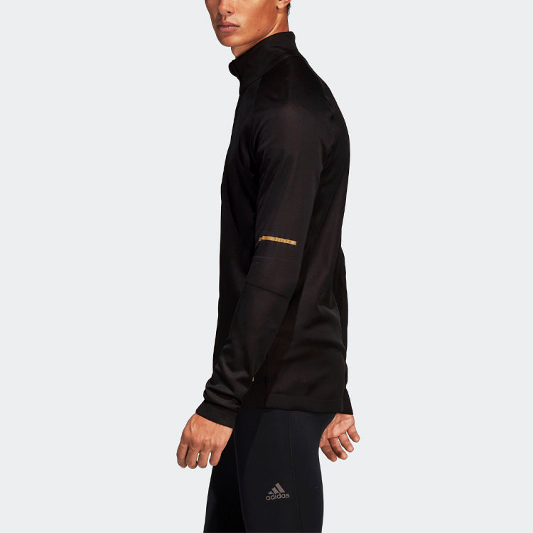 adidas Phx Jkt Cny M Sports Running Stand Collar Jacket Black DX2557