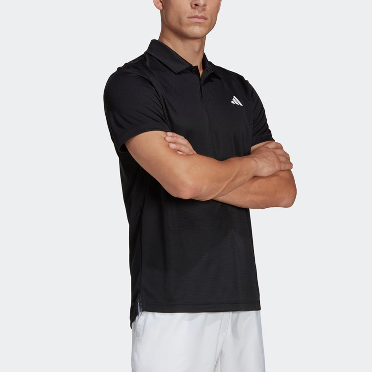 adidas HEAT.RDY Tennis Polo Shirt 'Black' HS3236