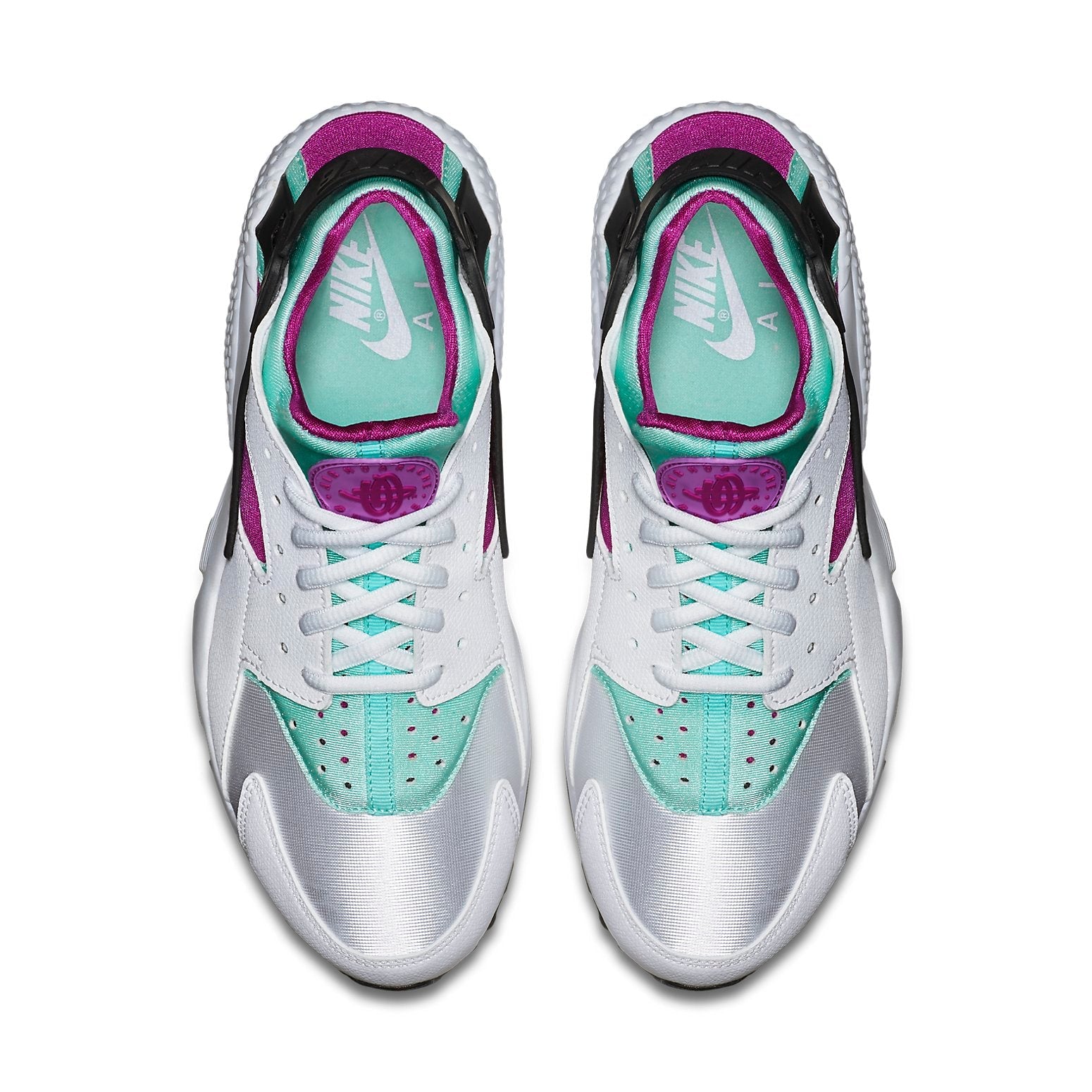 (WMNS) Nike Air Huarache Run 'White Blue Red' 634835-104
