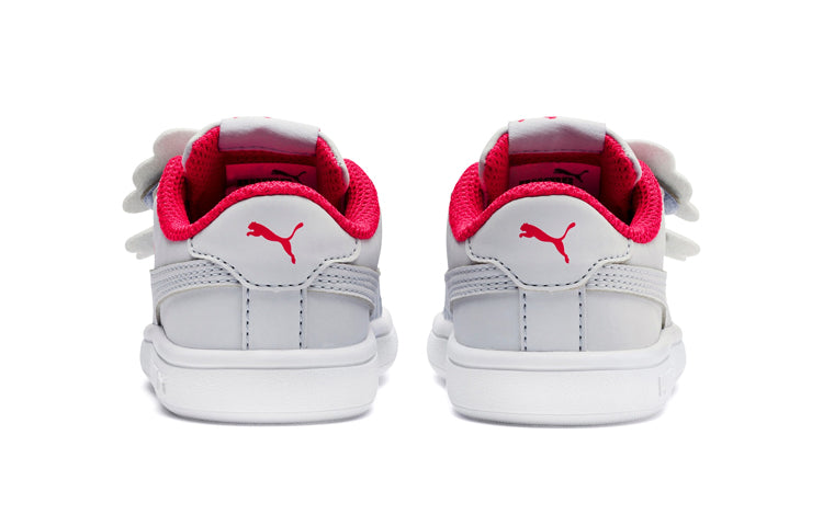 (TD) PUMA Smash v2 Butterfly AC Sneakers Grey/Red 370096-04