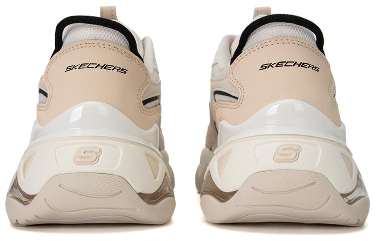(WMNS) Skechers DLites 3-High Alert Shoes 'White Pink' 896254-NAT