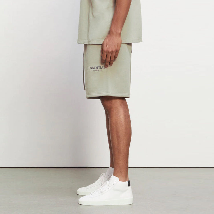 Fear of God Essentials FW20 Sweatshort 'Moss' FOG-FW20-295