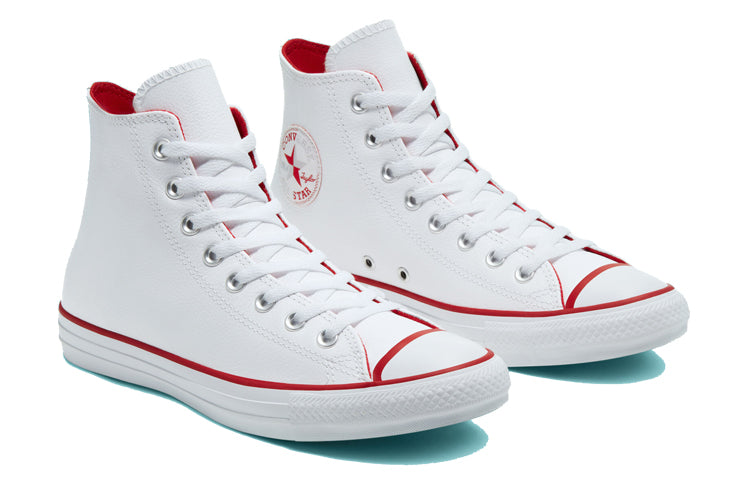 Converse Seasonal Color Leather Chuck Taylor All Star 'Red White' 166729C