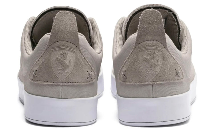 PUMA Scuderia Ferrari El Maestro Casual Board Shoes Cream 306213-02