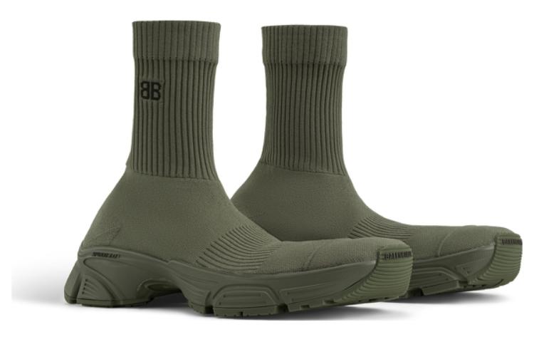 Balenciaga Speed 3.0 Sneakers 'Olive Green' 654532W2DN23111