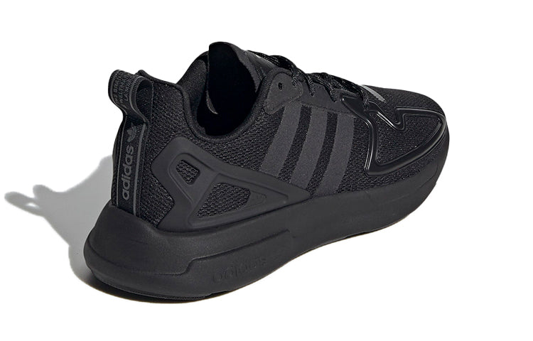 (GS) adidas ZX 2K Flux J 'Monochrome Black' FW4198